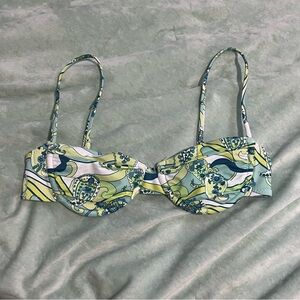 NWOT Pacsun bandeau underwire bikini top
